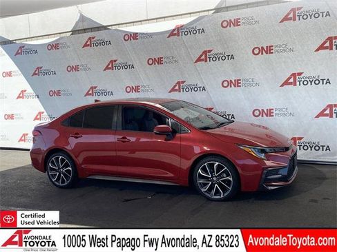 Certified 2021 Toyota Corolla SE w/ SE Premium Package FWD image 1