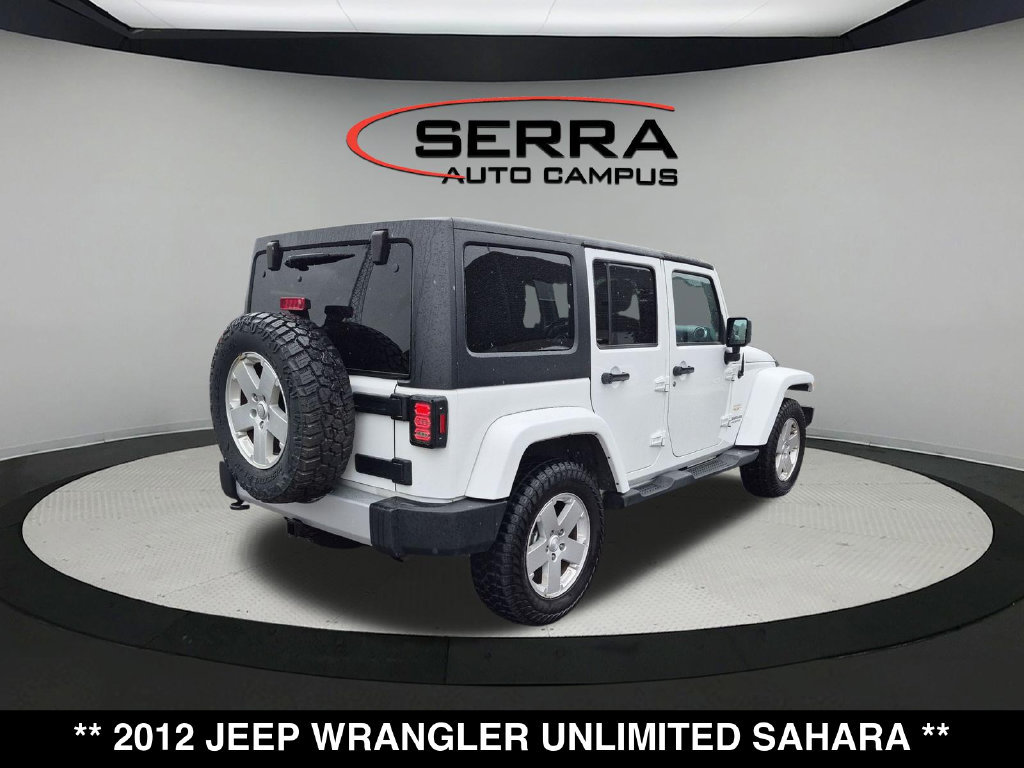 Used 2012 Jeep Wrangler Unlimited Sahara w/ Dual Top Group AWD/4WD image 11