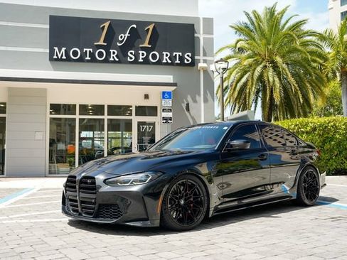 Used 2022 BMW M3 Competition w/ Executive Package AWD/4WD image 1