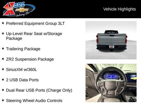 Certified 2024 Chevrolet Silverado 1500 ZR2 AWD/4WD image 2
