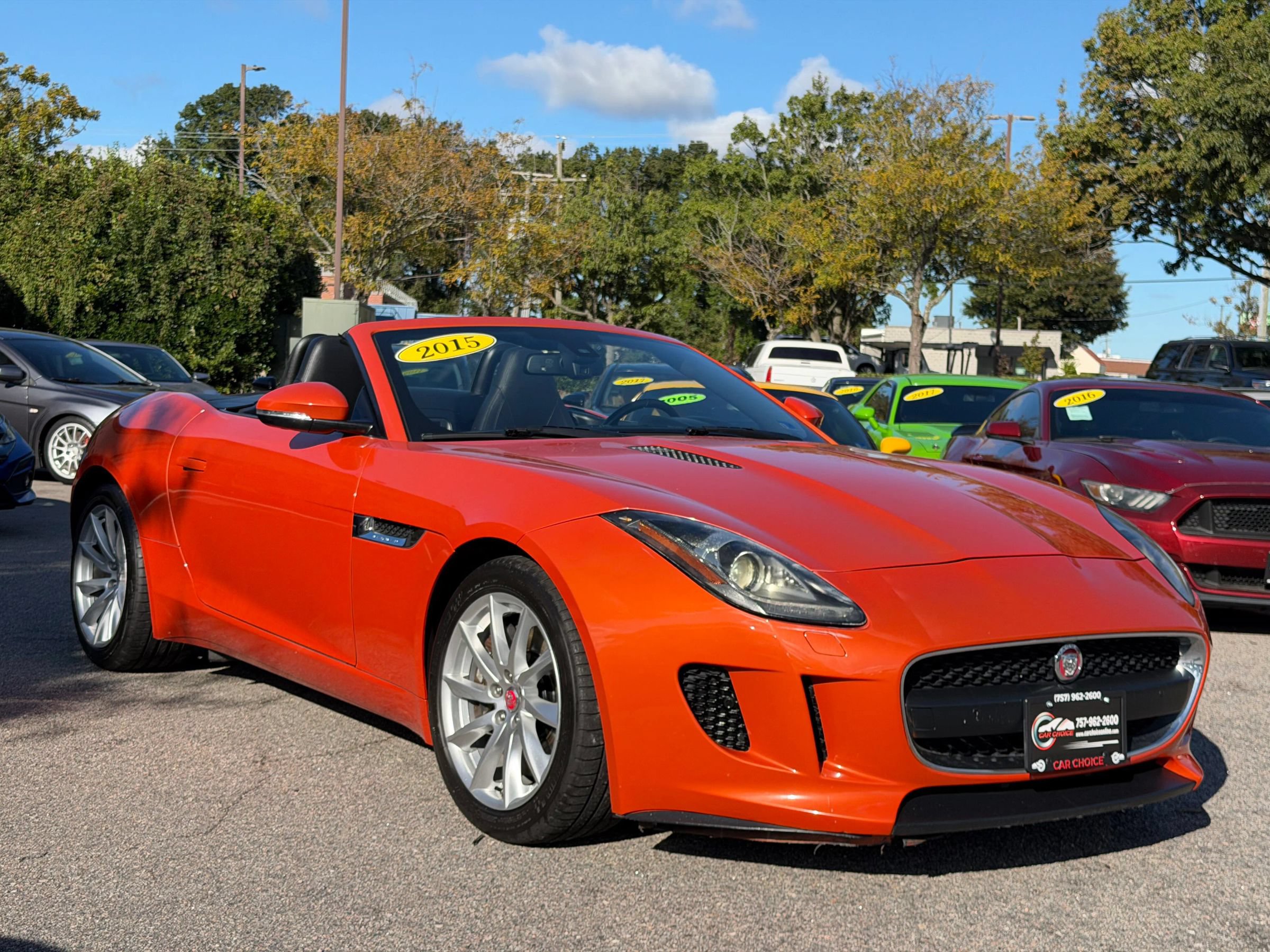 Used 2015 Jaguar F-TYPE Convertible RWD image 5