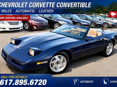 Used 1989 Chevrolet Corvette Convertible
