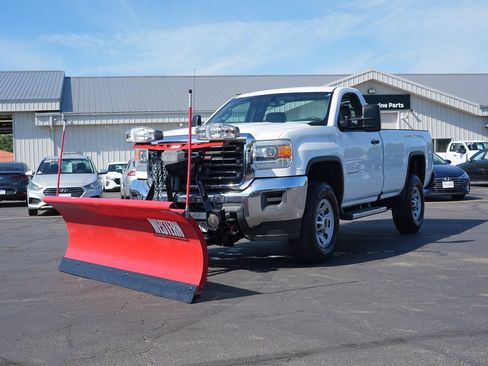 Used 2015 GMC Sierra 3500 4x4 Regular Cab w/ Snow Plow Prep Package image 5