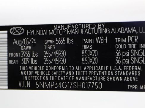 Used 2025 Hyundai Santa Fe Limited image 54