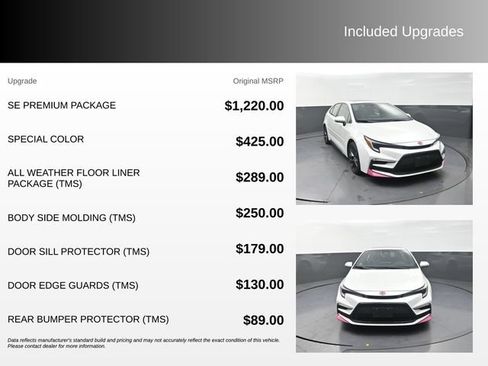 Used 2023 Toyota Corolla SE w/ SE Premium Package FWD image 4