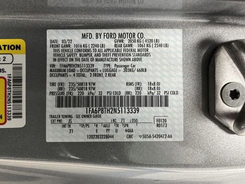 Used 2022 Ford Mustang Coupe w/ Equipment Group 101A image 34