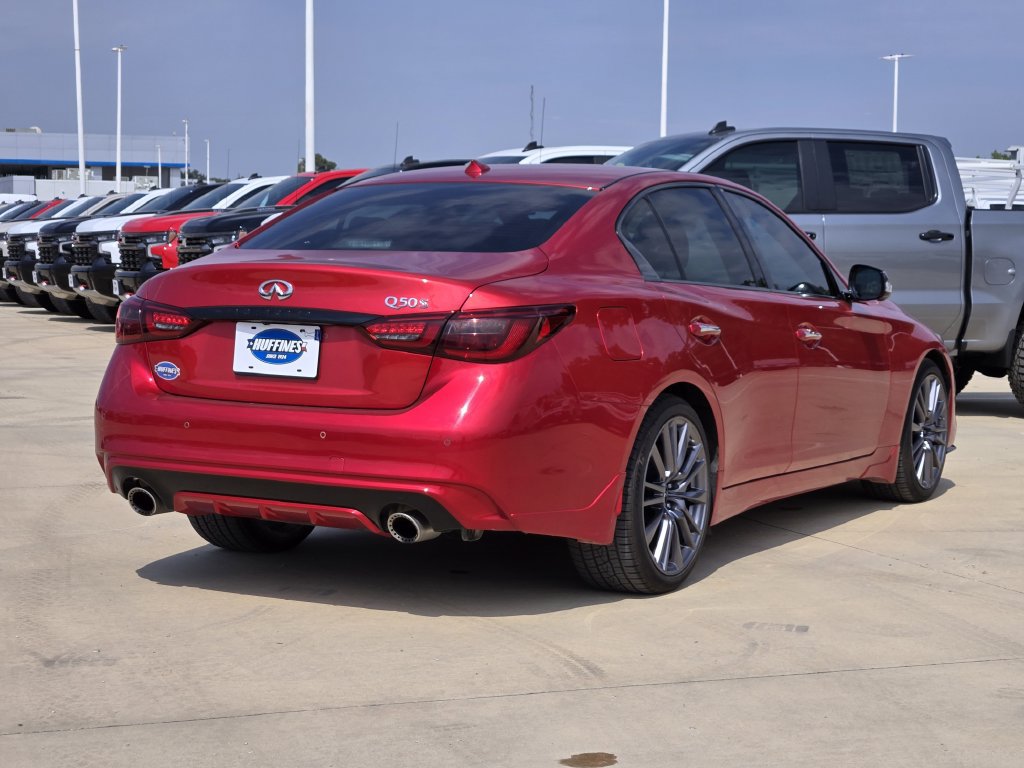 Used 2024 INFINITI Q50 Red Sport 400 RWD image 7