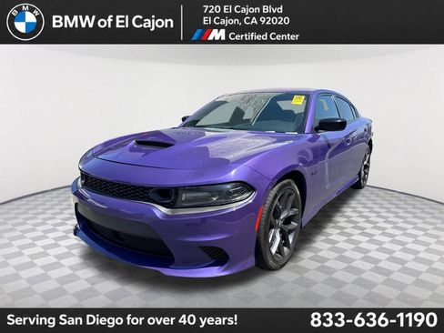 Used 2023 Dodge Charger R/T w/ Blacktop Package RWD image 1