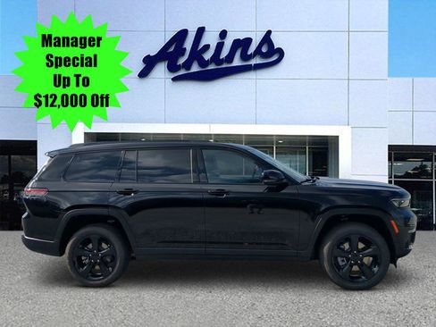 New 2025 Jeep Grand Cherokee L Limited w/ Black Appearance Package RWD image 1