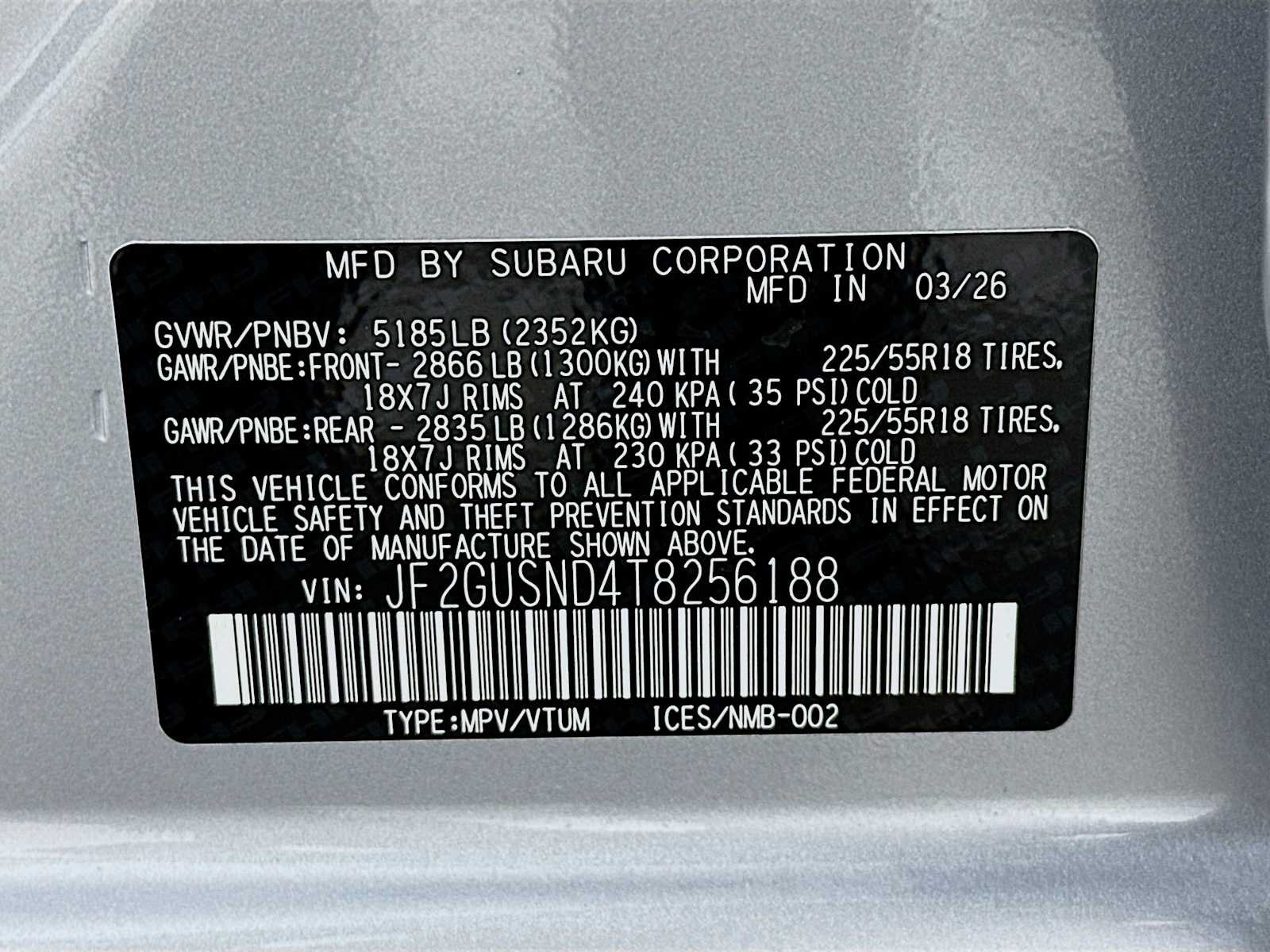 New 2026 Subaru Crosstrek 2.5i Limited w/ Convenience Package AWD/4WD image 30