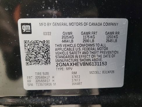 Used 2022 Chevrolet Equinox LS FWD image 33
