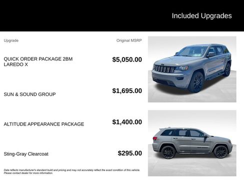 Used 2021 Jeep Grand Cherokee Laredo X AWD/4WD image 10