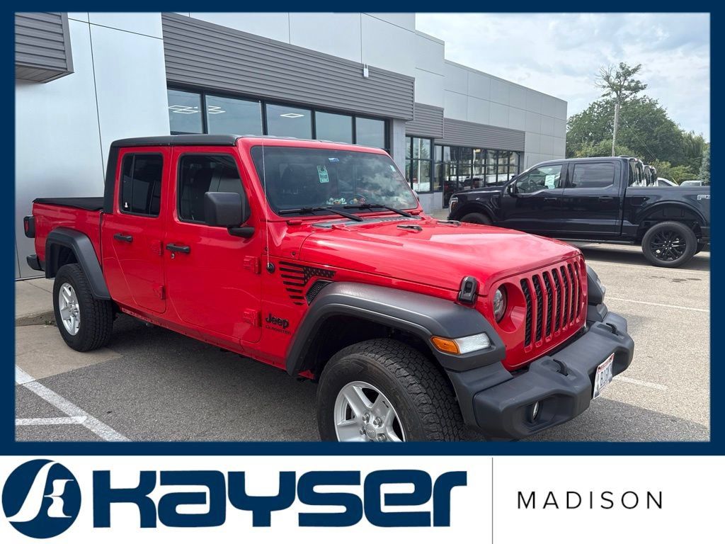 Used 2020 Jeep Gladiator Sport w/ Quick Order Package 24S AWD/4WD image 1