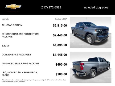 Certified 2020 Chevrolet Silverado 1500 LT w/ All-Star Edition AWD/4WD image 5