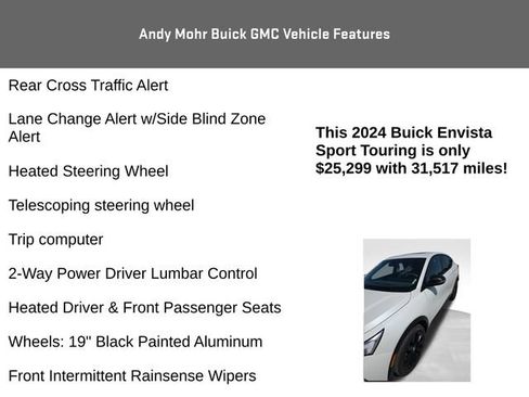 Used 2024 Buick Envista Sport Touring w/ Convenience I Package FWD image 17