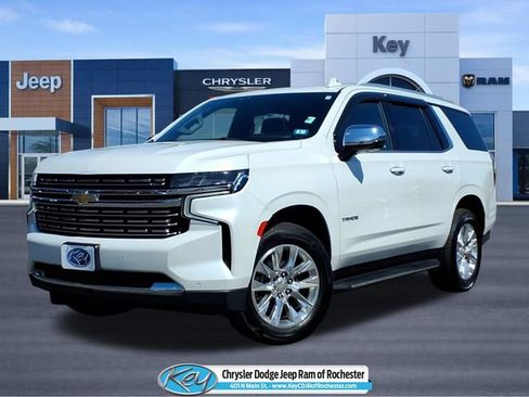 Used 2021 Chevrolet Tahoe Premier w/ Premium Package AWD/4WD image 1