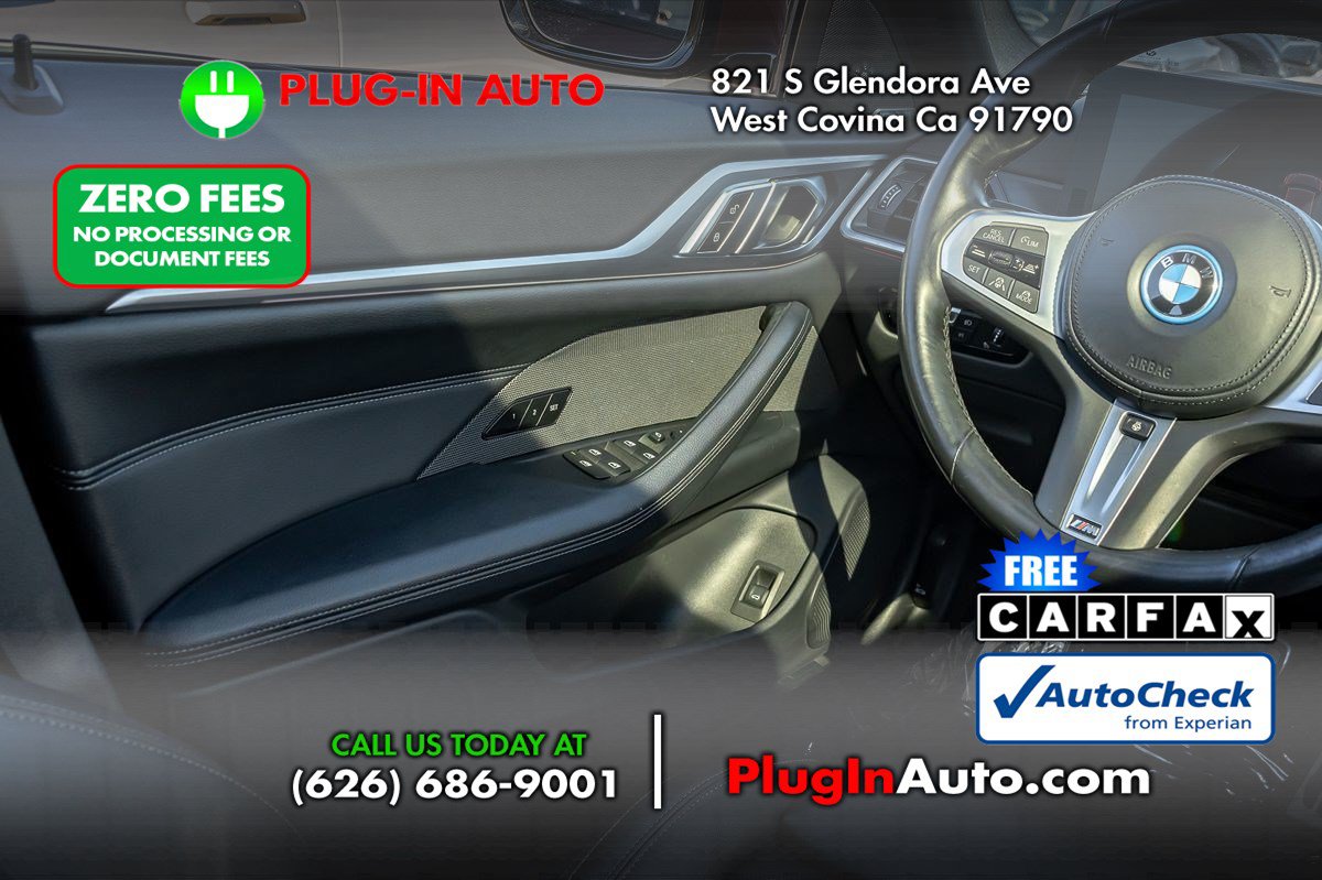Used 2022 BMW i4 eDrive40 w/ M Sport Package RWD image 14