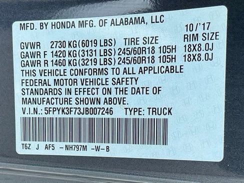Used 2018 Honda Ridgeline RTL-E image 38