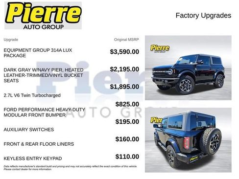 Used 2022 Ford Bronco Outer Banks AWD/4WD image 14
