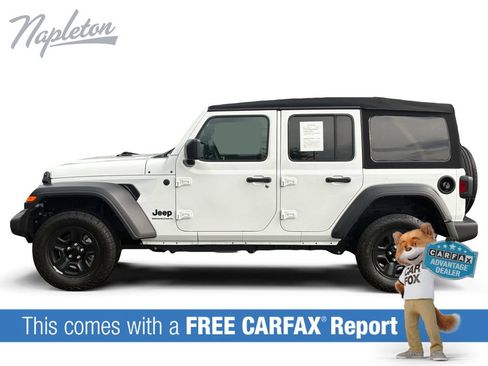 Used 2024 Jeep Wrangler Unlimited Sport AWD/4WD image 2