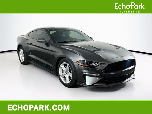 Used 2018 Ford Mustang Premium w/ Wheel & Stripe Package RWD image 1