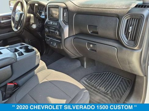 Certified 2020 Chevrolet Silverado 1500 Custom AWD/4WD image 34