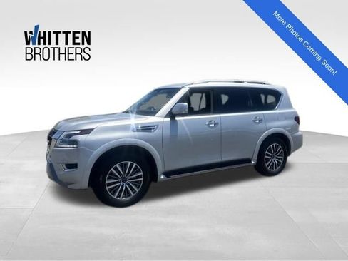 Used 2024 Nissan Armada SL w/ Captain's Chairs Package AWD/4WD image 1