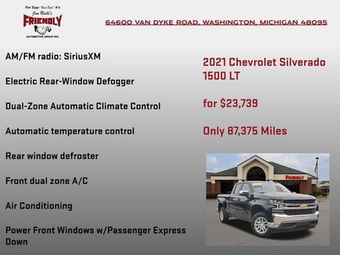 Used 2021 Chevrolet Silverado 1500 LT AWD/4WD image 20