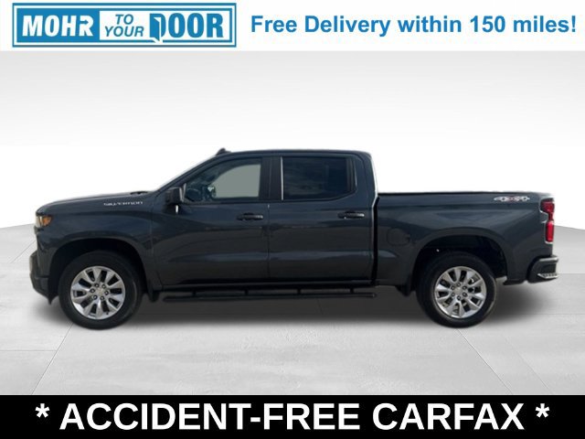 Used 2020 Chevrolet Silverado 1500 Custom w/ Custom Value Package AWD/4WD image 2