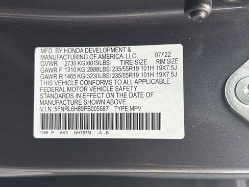 Used 2023 Honda Odyssey Touring image 36
