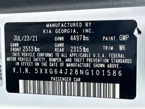 Certified 2022 Kia K5 GT-Line w/ GT-Line Awd Premium Package image 35
