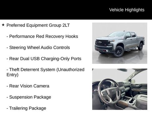 Used 2022 Chevrolet Silverado 1500 LT Trail Boss w/ Bed Protection Package AWD/4WD image 26