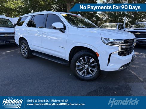 Used 2021 Chevrolet Tahoe LT w/ LT Signature Package AWD/4WD image 1