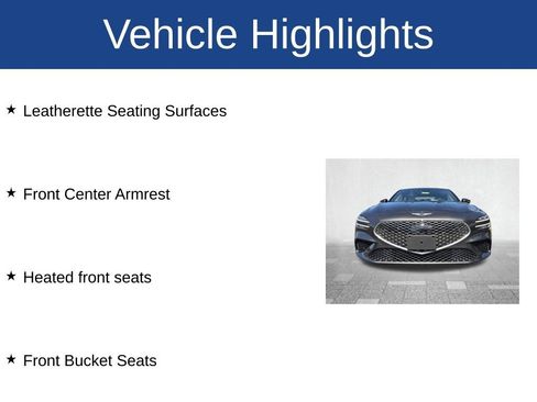 Used 2025 Genesis G70 2.5T RWD image 4