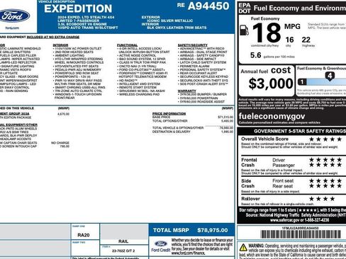 Used 2024 Ford Expedition Limited image 31