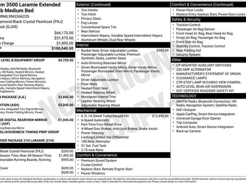 Used 2022 RAM 3500 Laramie image 30