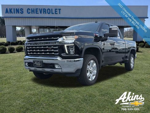 Used 2022 Chevrolet Silverado 2500 LTZ w/ LTZ Premium Package AWD/4WD image 11