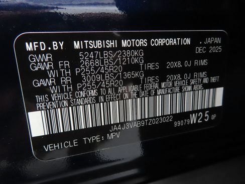 New 2026 Mitsubishi Outlander SE FWD image 24