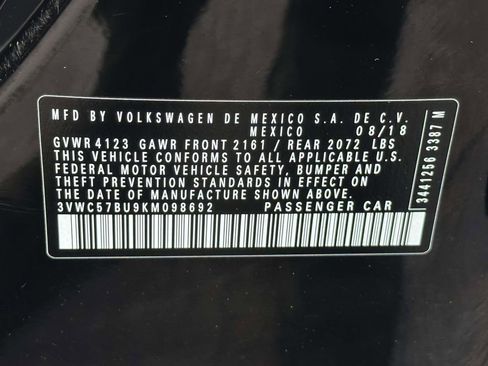 Used 2019 Volkswagen Jetta SE image 25