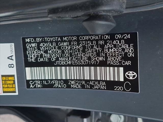 Used 2025 Toyota Corolla LE w/ LE Premium Package FWD image 14