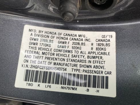 Used 2019 Honda Civic LX image 40