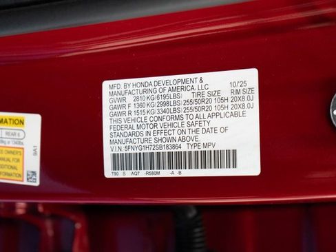 New 2025 Honda Pilot Touring image 32