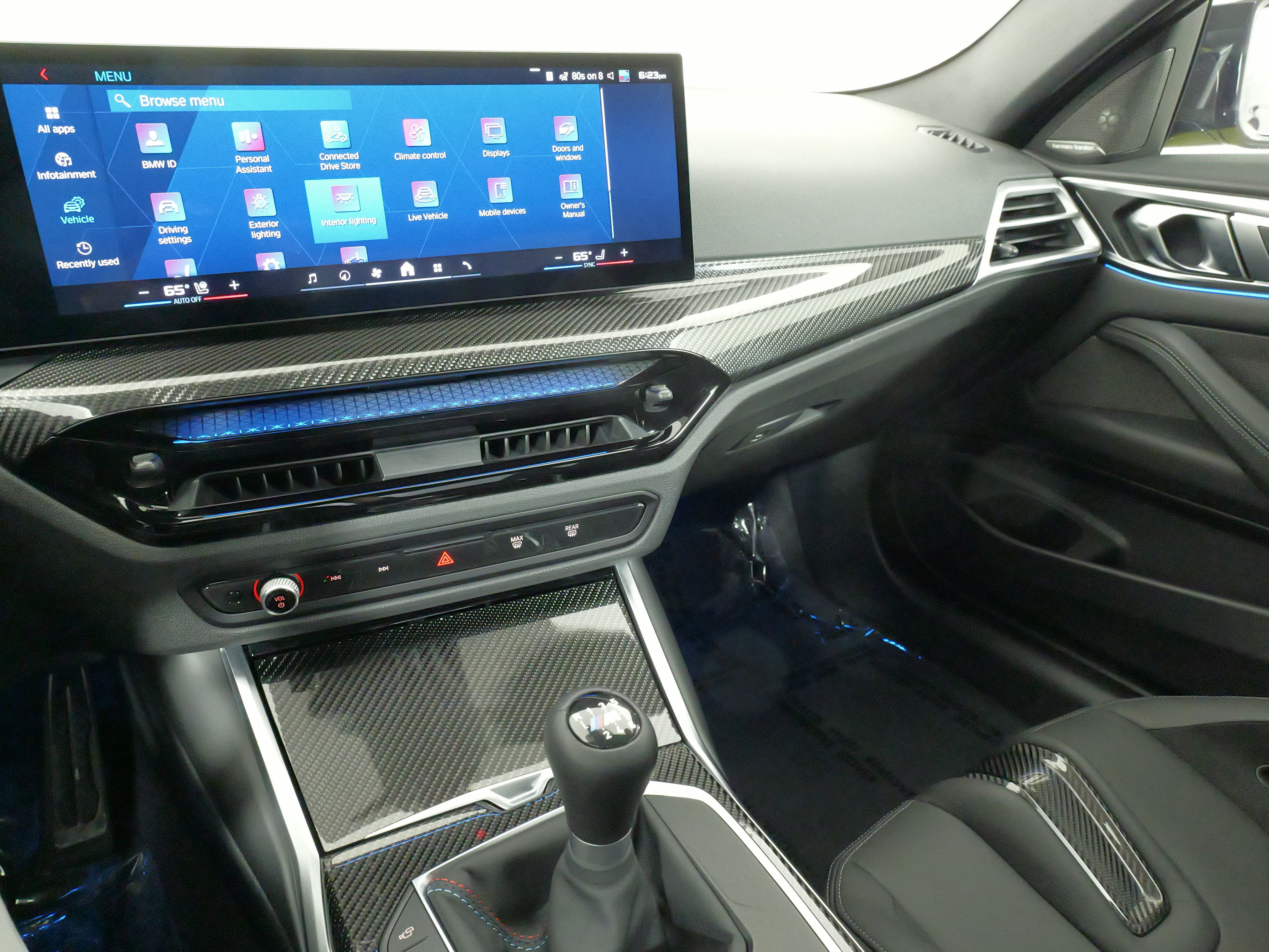 Used 2025 BMW M4 Coupe w/ M Carbon Exterior Package RWD image 52