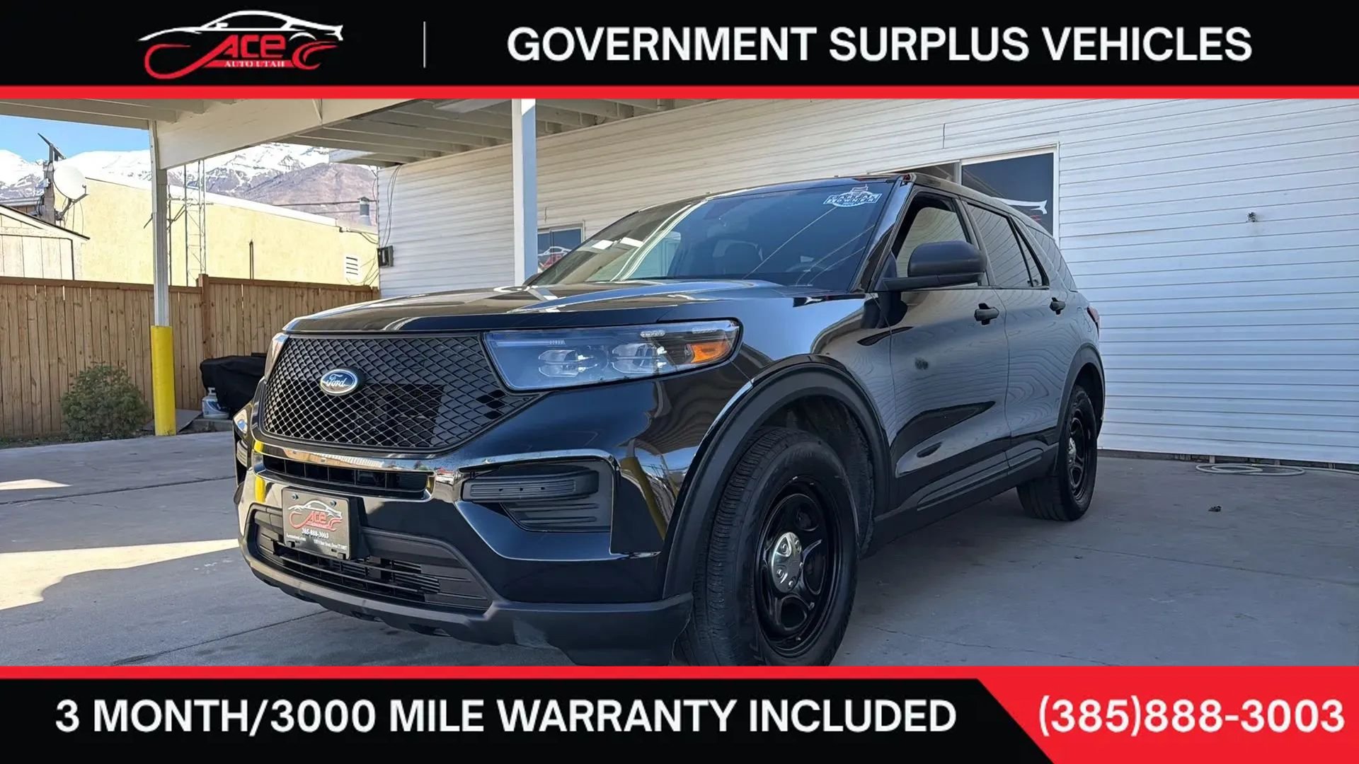 Used 2021 Ford Explorer 4WD Police Interceptor image 13