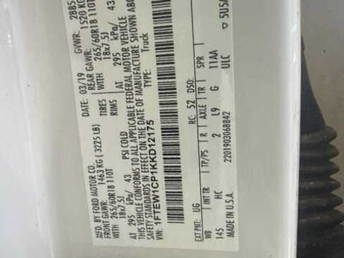 Used 2019 Ford F150 Lariat w/ Trailer Tow Package RWD image 16