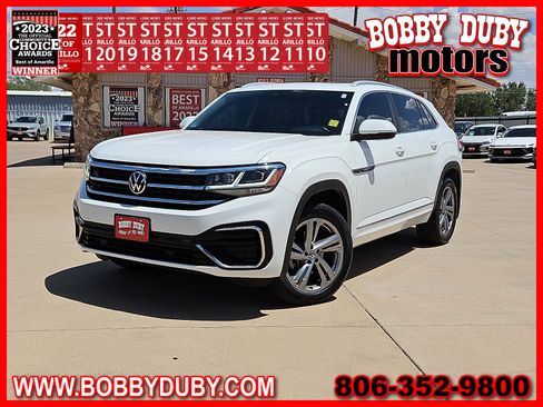 Used 2020 Volkswagen Atlas Cross Sport SEL R-Line w/ Cross Sport MDO Package FWD image 1