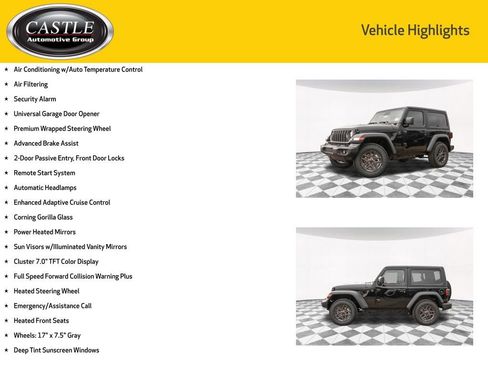 New 2026 Jeep Wrangler Sport S image 6