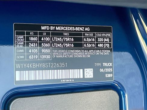 New 2025 Mercedes-Benz Sprinter 2500 image 27