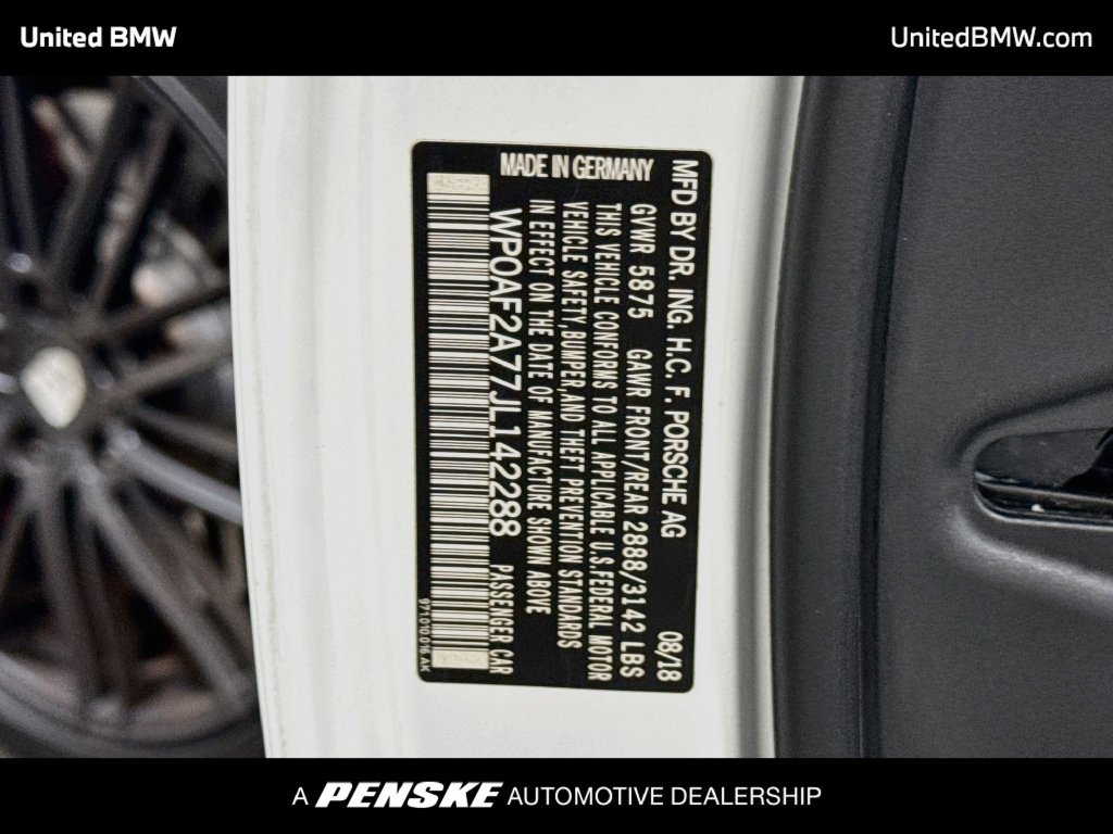 Used 2018 Porsche Panamera Turbo AWD/4WD image 22