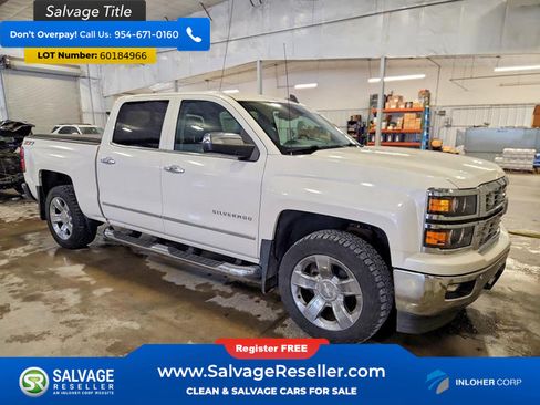 Used 2015 Chevrolet Silverado 1500 LTZ Z71 w/ Driver Alert Package AWD/4WD image 5